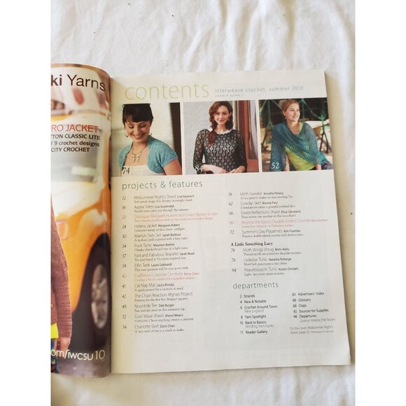 Interweave Crochet Magazine Lot Of 4 - 2010 Spring Summer Fall Winter Issues - Picture 9 of 11